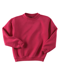 11 oz Youth Pigment-Dyed Fleece Crew Neck