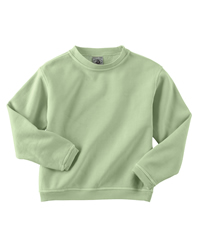 11 oz Youth Pigment-Dyed Fleece Crew Neck