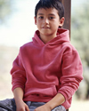 11 oz Youth Pigment-Dyed Fleece Pullover Hood