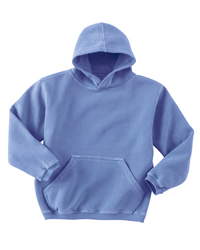 11 oz Youth Pigment-Dyed Fleece Pullover Hood