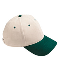 6-Panel Brushed Twill Cap