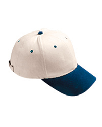 6-Panel Brushed Twill Cap