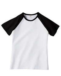 4.2 oz Semi-Sheer Cap Sleeve Baseball T-shirt