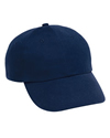 Washed Brushed Cotton Twill 6-Panel Low-Profile Cap