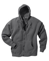 11 oz Pigment-Dyed Cotton Full-Zip Hood