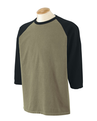 6 oz Pigment-Dyed 3/4-Sleeve Baseball Jersey