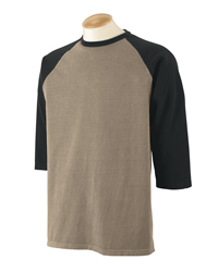 6 oz Pigment-Dyed 3/4-Sleeve Baseball Jersey