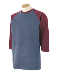 6 oz Pigment-Dyed 3/4-Sleeve Baseball Jersey