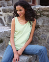 6 oz Pigment-Dyed Cotton Ladies Tank Top