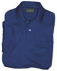 5.3 oz. 60/40 Jersey Polo with Pocket