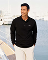 6.8 oz Cotton Piqu Long-Sleeve Polo