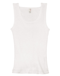 6 oz Cotton 2x1 Rib Tank Top