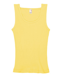 6 oz Cotton 2x1 Rib Tank Top