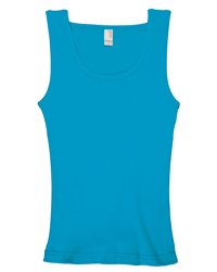 6 oz Cotton 2x1 Rib Tank Top