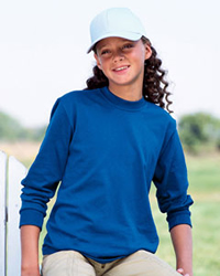 5.6 oz 50/50 Youth Long-Sleeve T-shirt