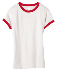 4.2 oz Semi-Sheer Ringer T-shirt