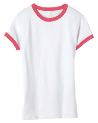 4.2 oz Semi-Sheer Ringer T-shirt