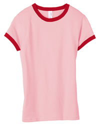 4.2 oz Semi-Sheer Ringer T-shirt