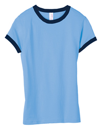 4.2 oz Semi-Sheer Ringer T-shirt