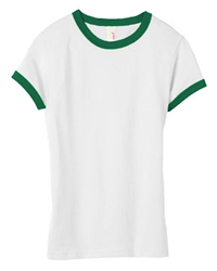 4.2 oz Semi-Sheer Ringer T-shirt