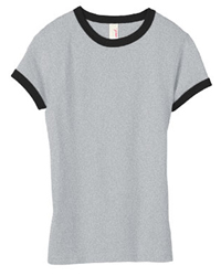 4.2 oz Semi-Sheer Ringer T-shirt