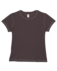 4.2 oz Semi-Sheer Crew Neck T-shirt