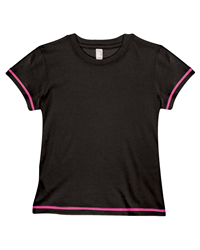 4.2 oz Semi-Sheer Crew Neck T-shirt