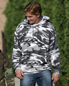 Adult Camo Hooded Pullover