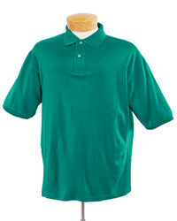 5.6 oz 50/50 Jersey Knit Polo with SpotShield� Stain Resistance