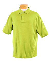 5.6 oz 50/50 Jersey Knit Polo with SpotShield� Stain Resistance