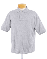 5.6 oz 50/50 Jersey Knit Polo with SpotShield� Stain Resistance