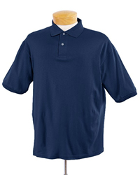 5.6 oz 50/50 Jersey Knit Polo with SpotShield� Stain Resistance