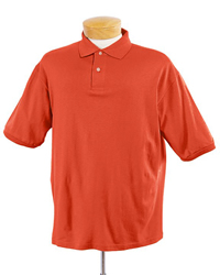 5.6 oz 50/50 Jersey Knit Polo with SpotShield� Stain Resistance