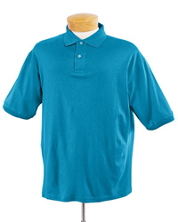 5.6 oz 50/50 Jersey Knit Polo with SpotShield� Stain Resistance