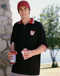 6.5 oz Cotton Piqu� Polo with Racing Trim