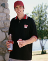 6.5 oz Cotton Piqu� Polo with Racing Trim