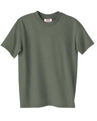 4.5 oz 100% Ringspun Cotton Adult T-shirt
