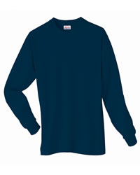 5.5 oz Comfortsoft Cotton Long-Sleeve T-shirt with Pocket