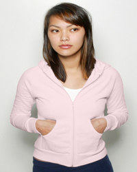 7.2 oz Cotton Fleece Full-Zip Hood