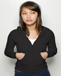 7.2 oz Cotton Fleece Full-Zip Hood