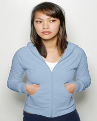 7.2 oz Cotton Fleece Full-Zip Hood