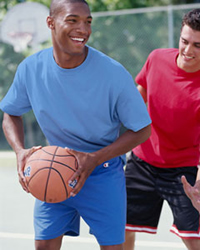 6.3 oz Cotton Gym Shorts