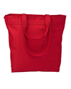 Large Tote with Zipper Closure