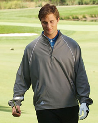 ClimaProof� Men�s Long-Sleeve Piped Windshirt
