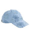 Print Cotton/Nylon 6-Panel Baseball Cap