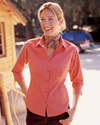 Halifax Cotton Ladies� 3/4-Sleeve Shirt