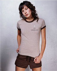 CORUM CUP Vintage Ringer Tee - Ladies'