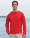 6.1 oz. Ultra Cotton Pocket Long-Sleeve T-Shirt