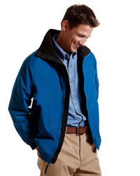 Fleece-Lined Nylon Jacket