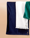 Hemmed Hand Towel with Grommet